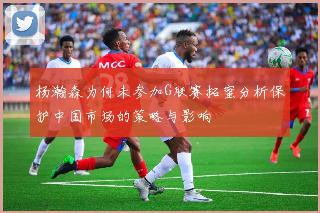 杨瀚森为何未参加G联赛拓蜜分析保护中国市场的策略与影响