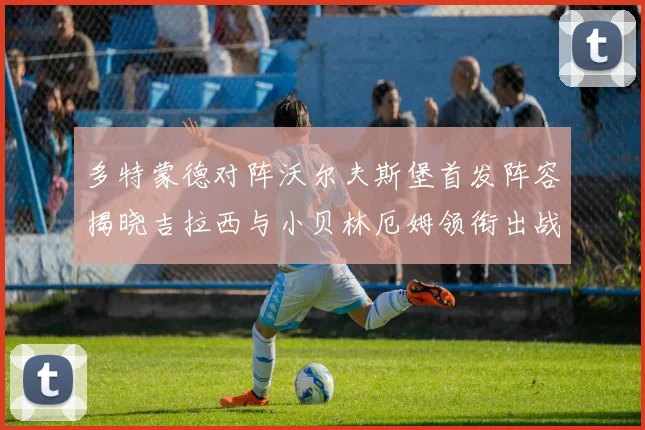 多特蒙德对阵沃尔夫斯堡首发阵容揭晓吉拉西与小贝林厄姆领衔出战