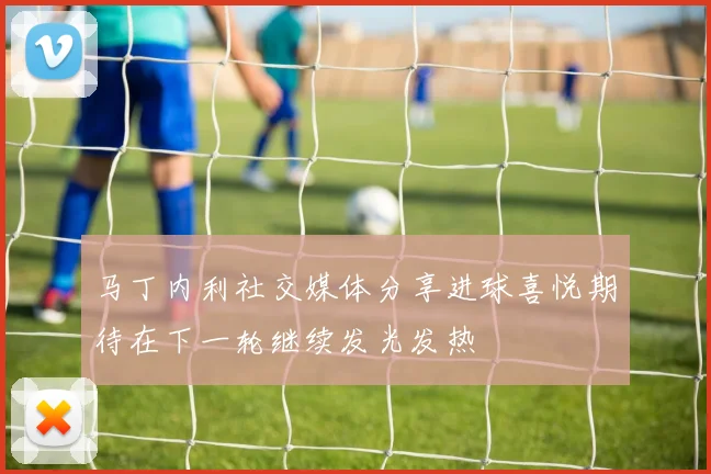 马丁内利社交媒体分享进球喜悦期待在下一轮继续发光发热